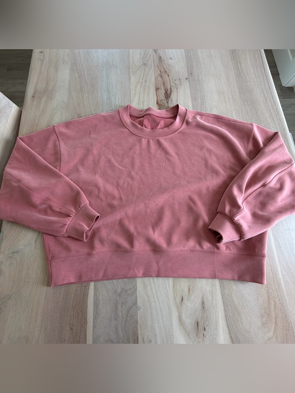 Lululemon Sweatshirt Women’s 12 Softstreme Perfectly Oversized Cropped Crew